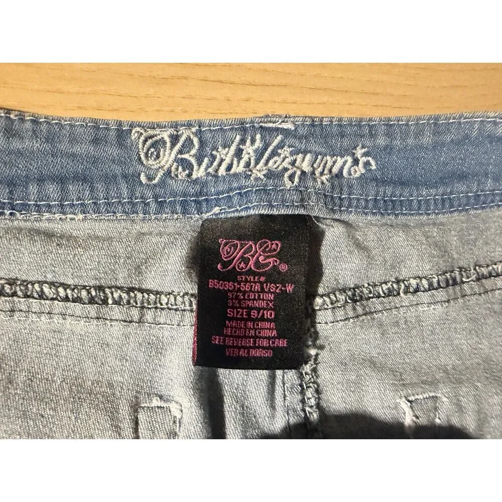 Jean skirt by bubble gum size 9/10